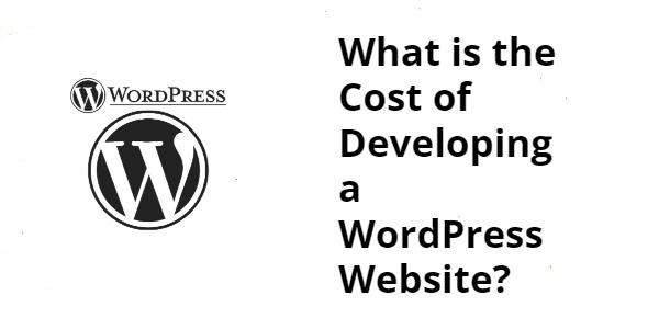 What is the Cost of Developing a WordPress Website