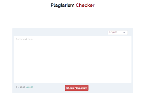 plagiarism checker 